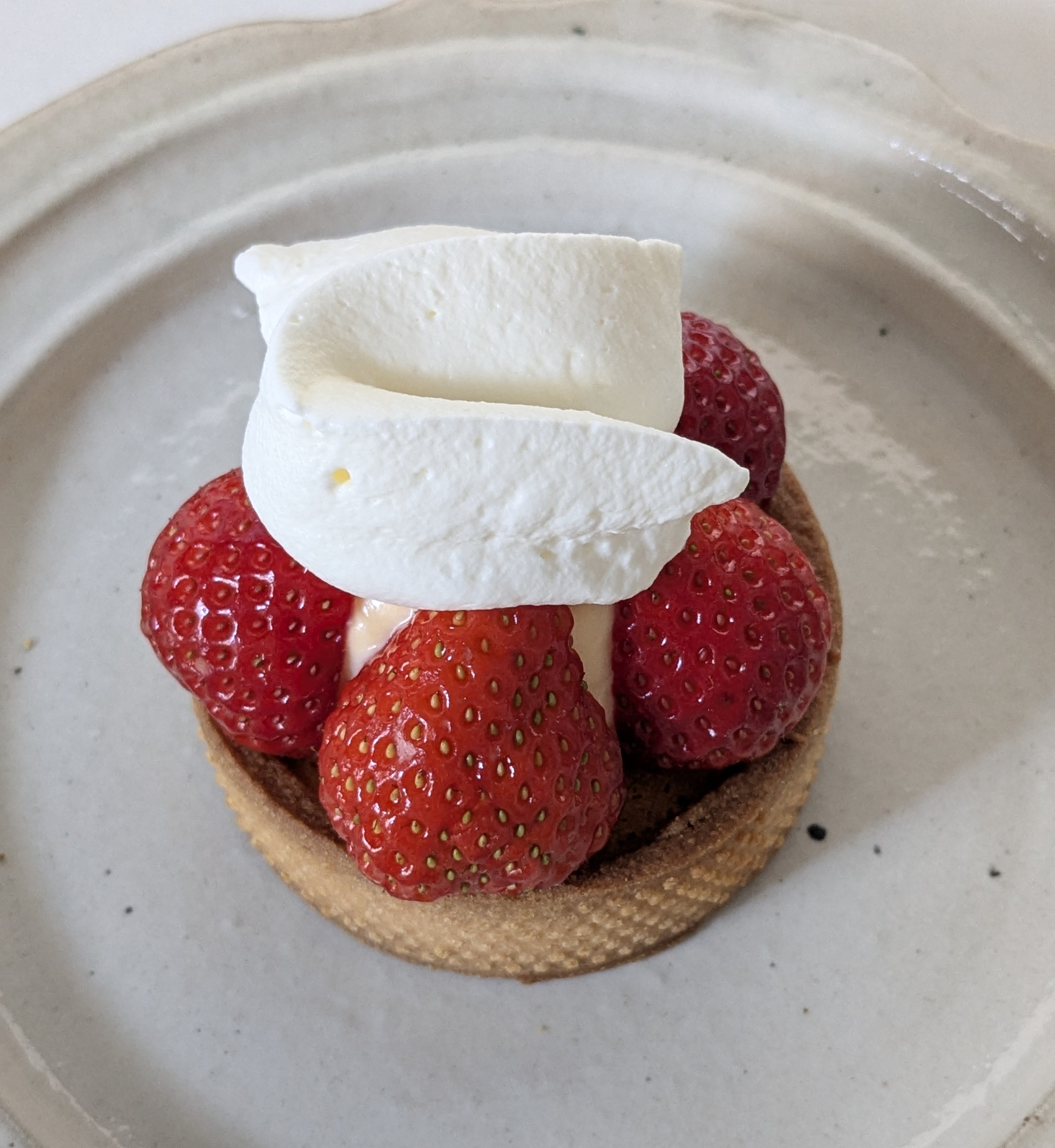  イチゴのタルト