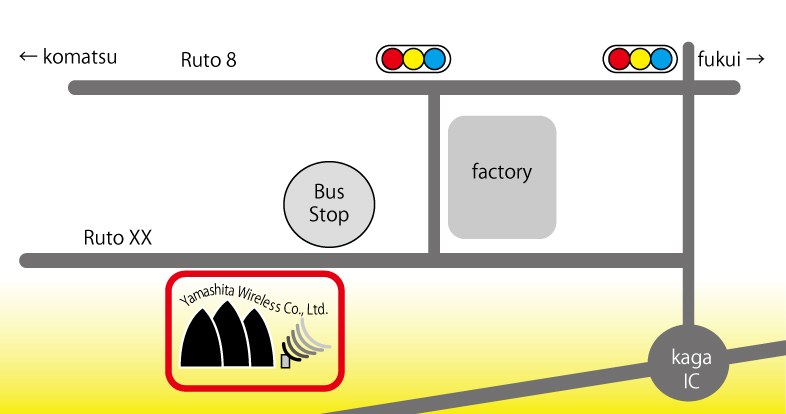 アクセスマップだよ