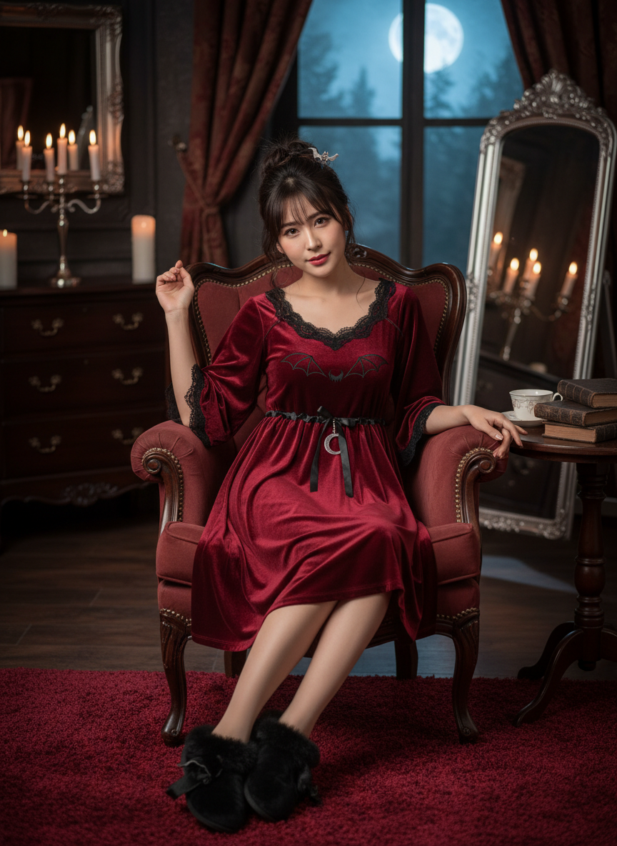 月夜に耽る高貴なヴァンパイア